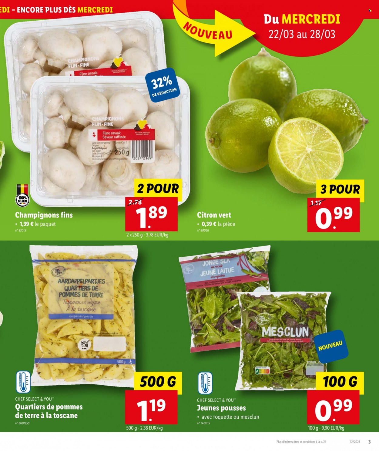Catalogue Lidl - 22.3.2023 - 28.3.2023. Page 3.