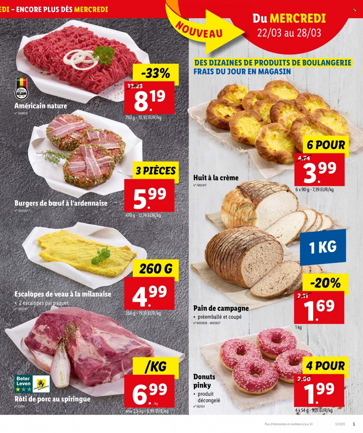 Catalogue Lidl - 22.3.2023 - 28.3.2023. Page 5.
