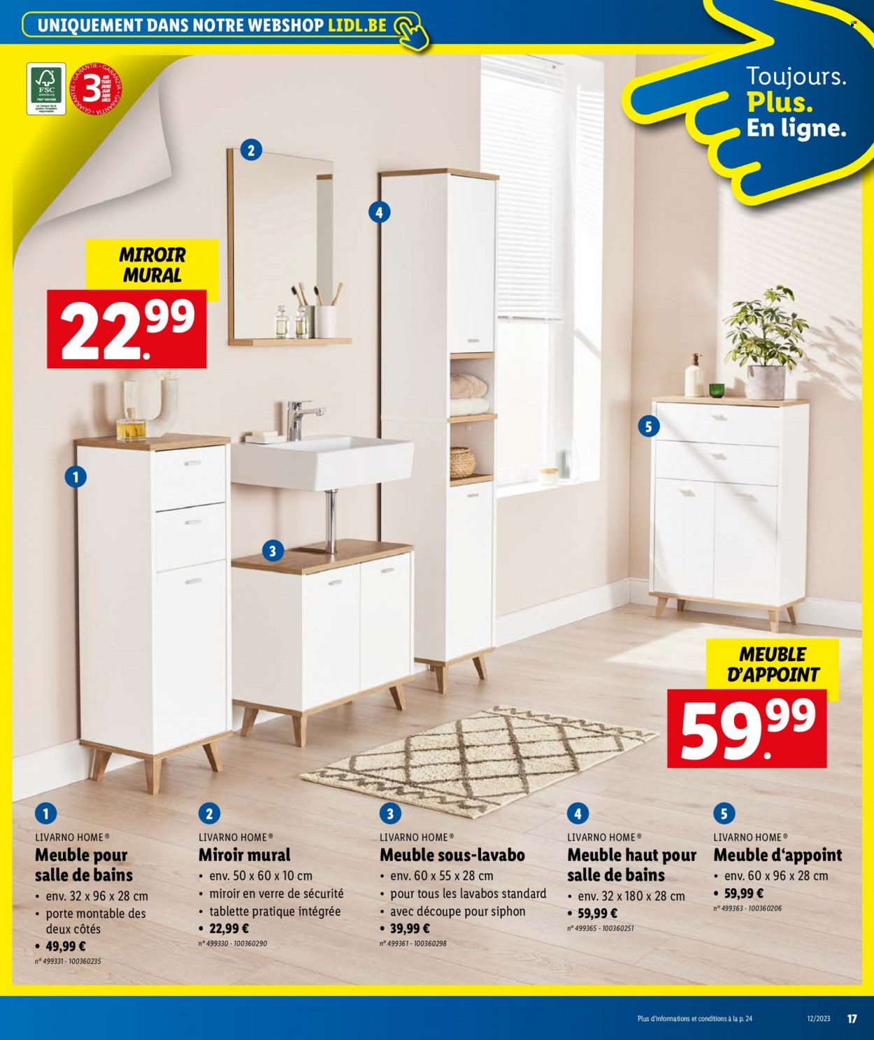 Catalogue Lidl - 22.3.2023 - 28.3.2023. Page 17.