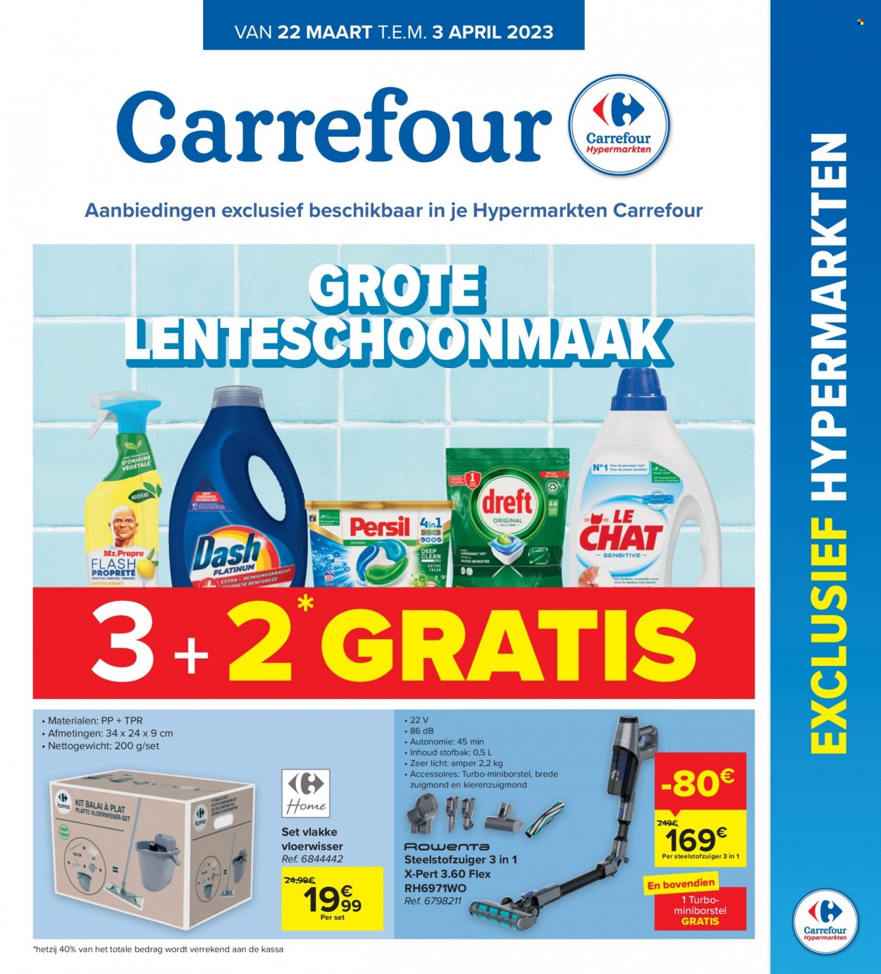 Catalogue Carrefour hypermarkt - 22.3.2023 - 3.4.2023. Page 1.