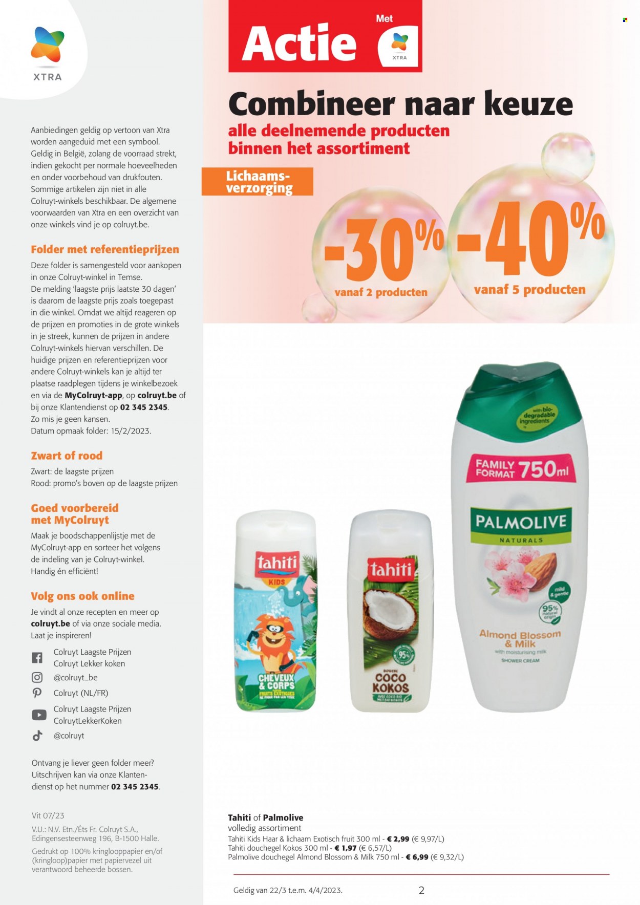 Catalogue Colruyt - 22.3.2023 - 4.4.2023. Page 2.