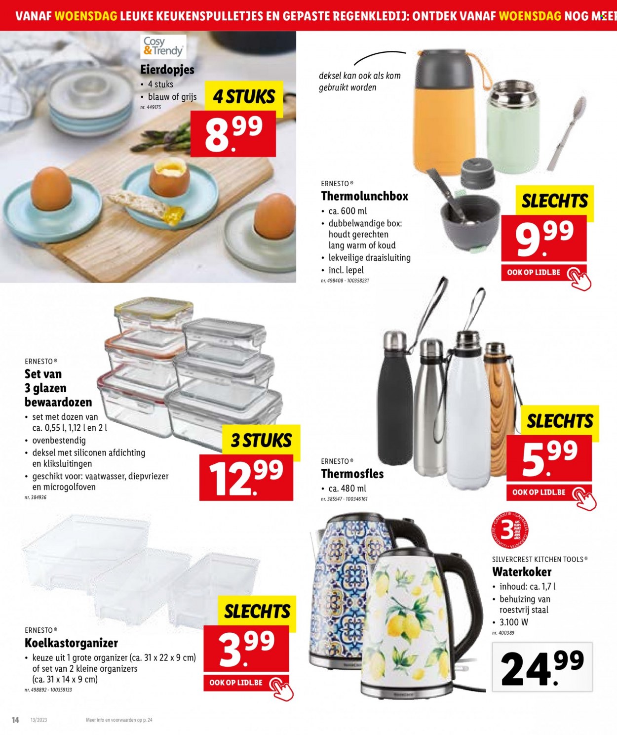 Catalogue Lidl - 29.3.2023 - 4.4.2023. Page 14.
