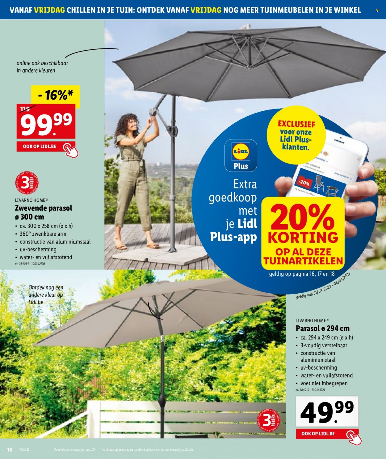 Catalogue Lidl - 29.3.2023 - 4.4.2023. Page 18.