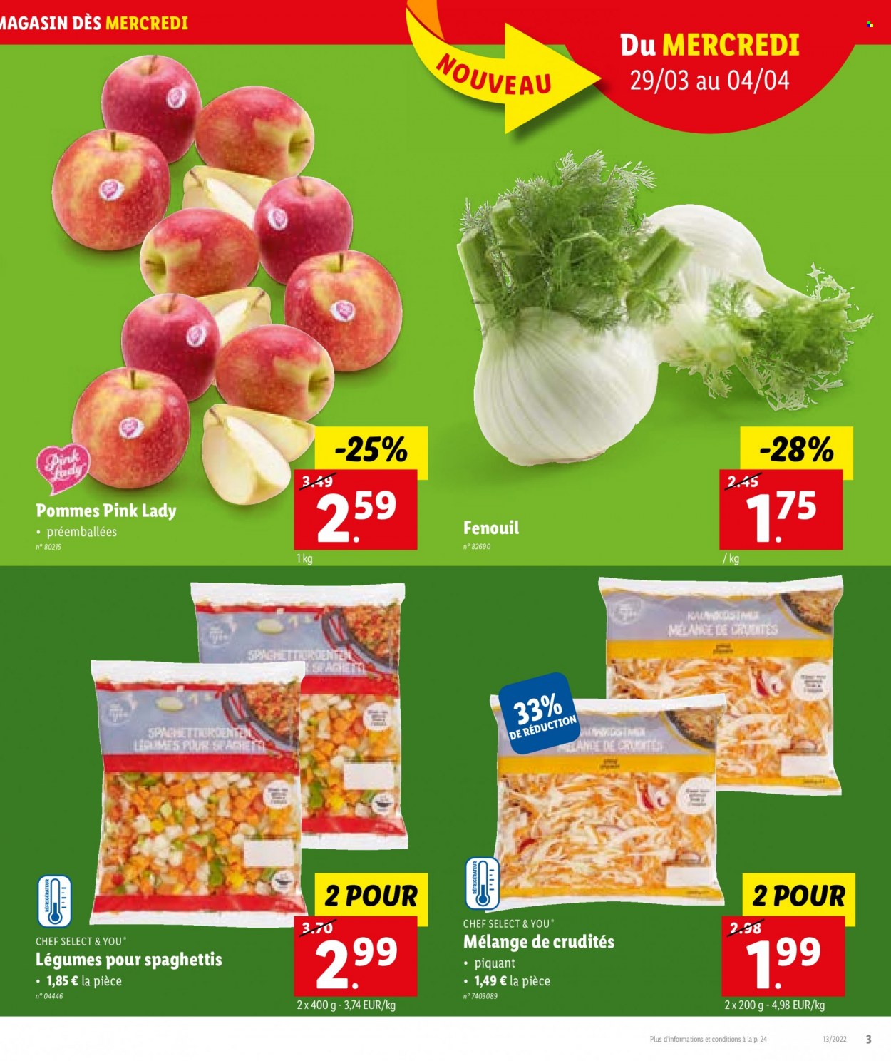 Catalogue Lidl - 29.3.2023 - 4.4.2023. Page 3.