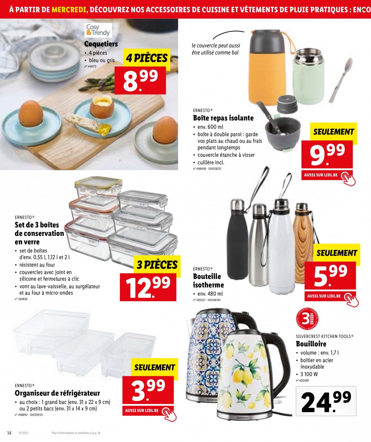 Catalogue Lidl - 29.3.2023 - 4.4.2023. Page 14.