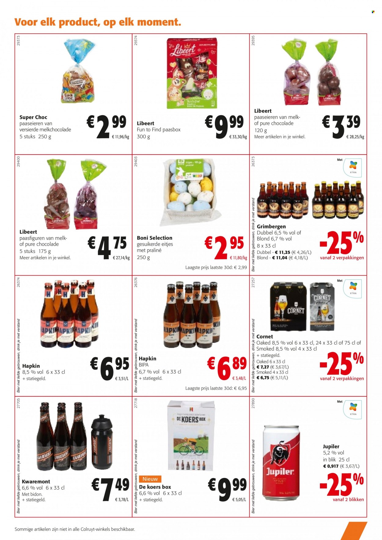 Catalogue Colruyt - 22.3.2023 - 4.4.2023. Page 7.