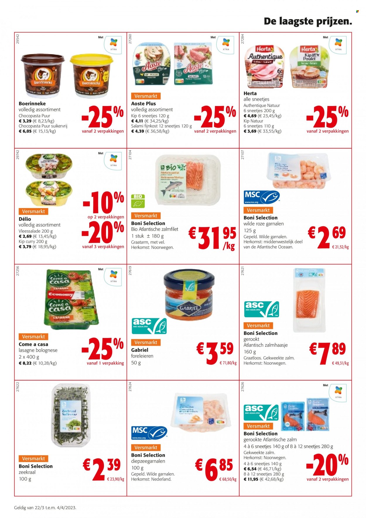 Catalogue Colruyt - 22.3.2023 - 4.4.2023. Page 10.