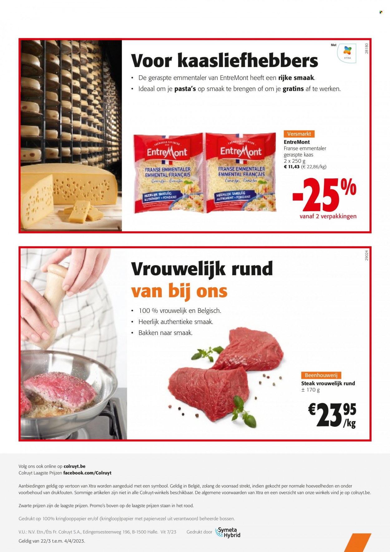 Catalogue Colruyt - 22.3.2023 - 4.4.2023. Page 22.