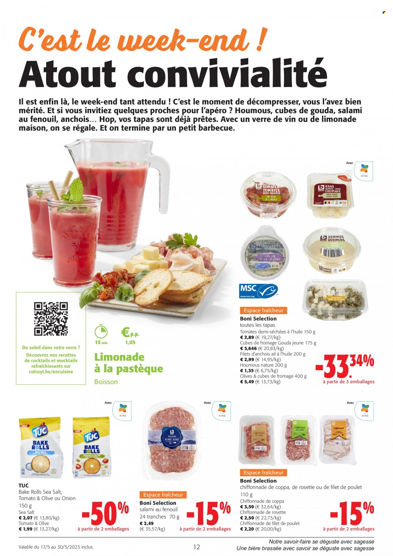 Catalogue Colruyt - 17.5.2023 - 30.5.2023. Page 12.
