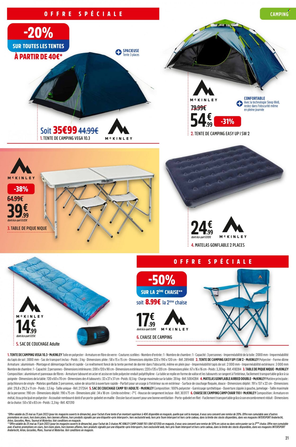 Catalogue Intersport - 25.5.2023 - 11.6.2023. Page 21.