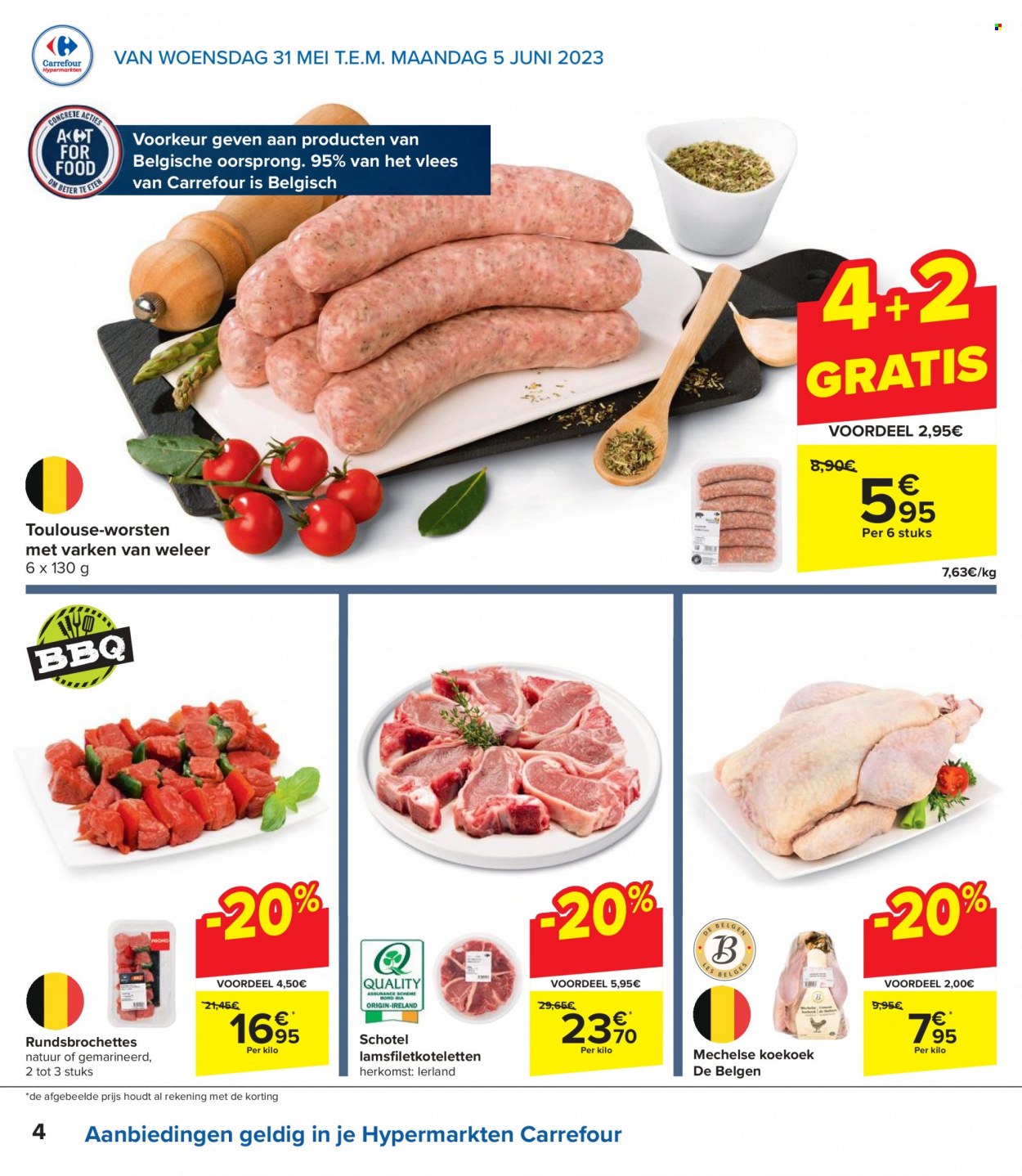Catalogue Carrefour hypermarkt - 31.5.2023 - 12.6.2023. Page 4.