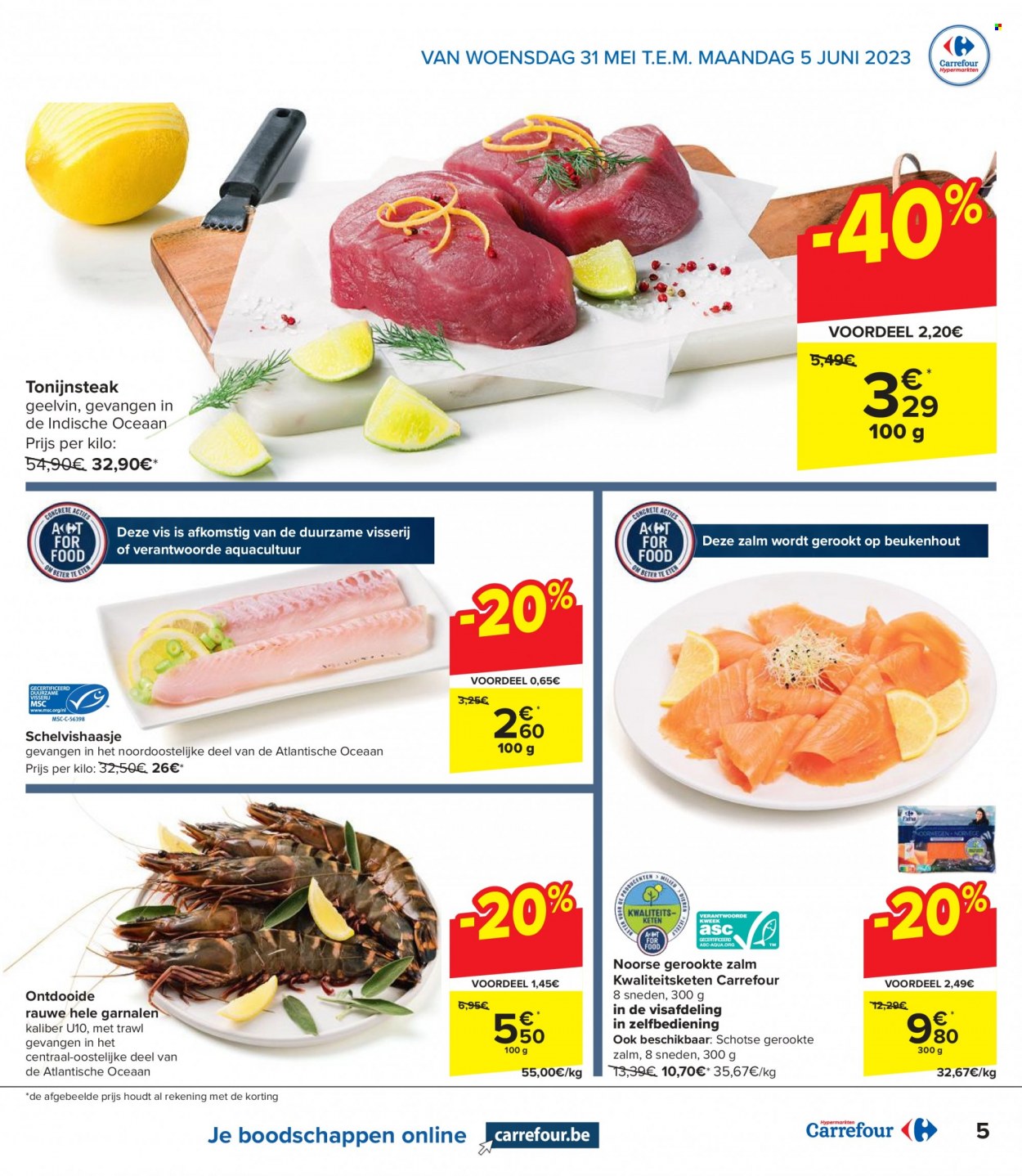 Catalogue Carrefour hypermarkt - 31.5.2023 - 12.6.2023. Page 5.