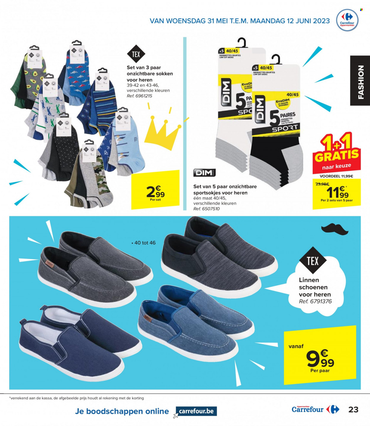 Catalogue Carrefour hypermarkt - 31.5.2023 - 12.6.2023. Page 23.