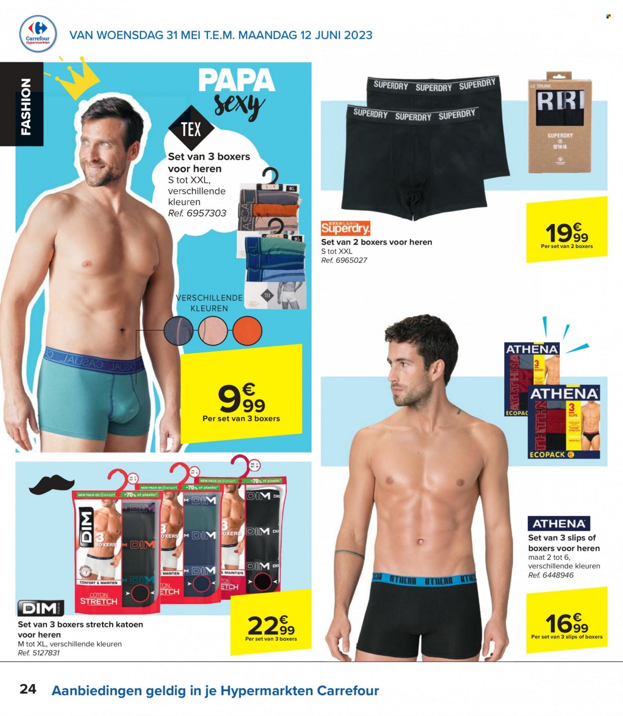 Catalogue Carrefour hypermarkt - 31.5.2023 - 12.6.2023. Page 24.