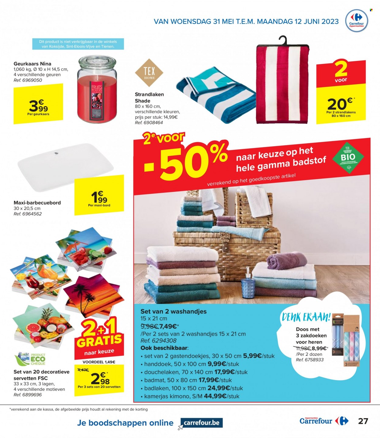Catalogue Carrefour hypermarkt - 31.5.2023 - 12.6.2023. Page 27.