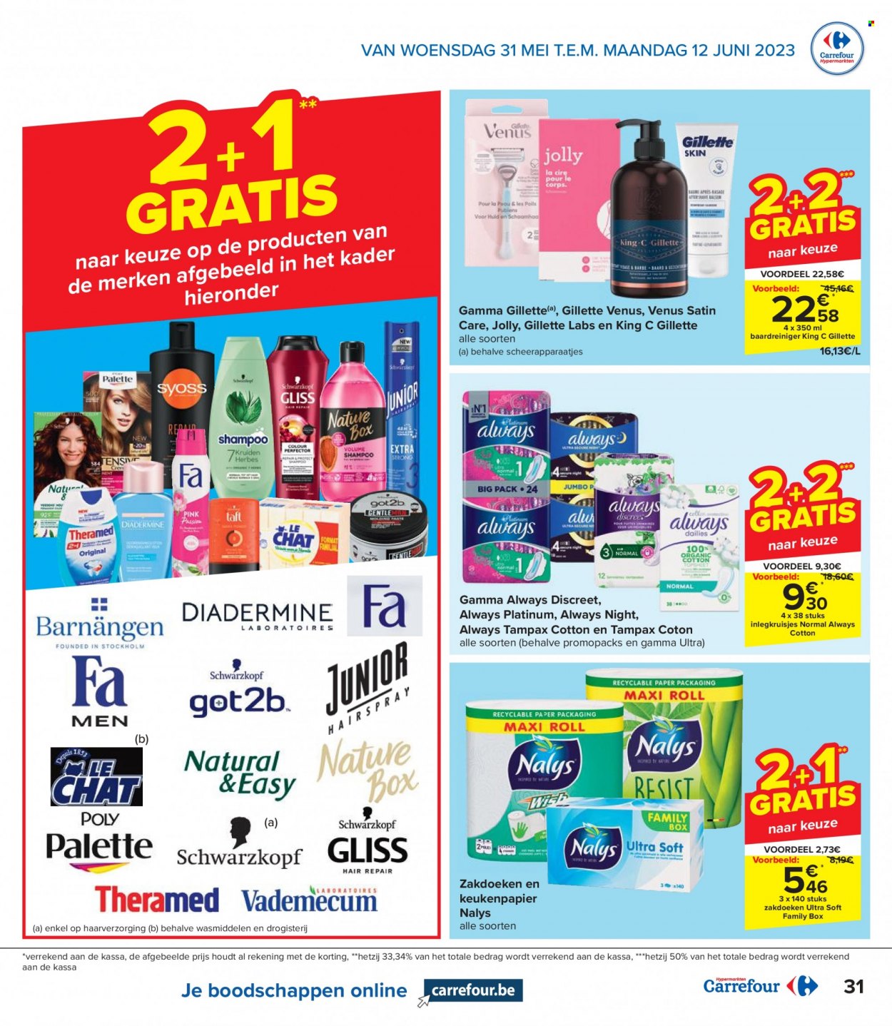 Catalogue Carrefour hypermarkt - 31.5.2023 - 12.6.2023. Page 31.