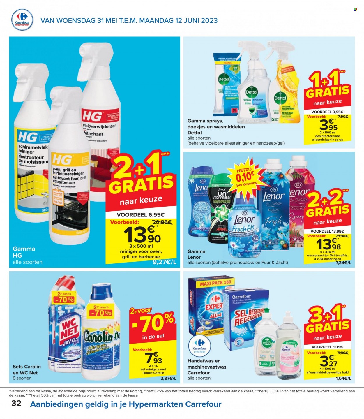 Catalogue Carrefour hypermarkt - 31.5.2023 - 12.6.2023. Page 32.