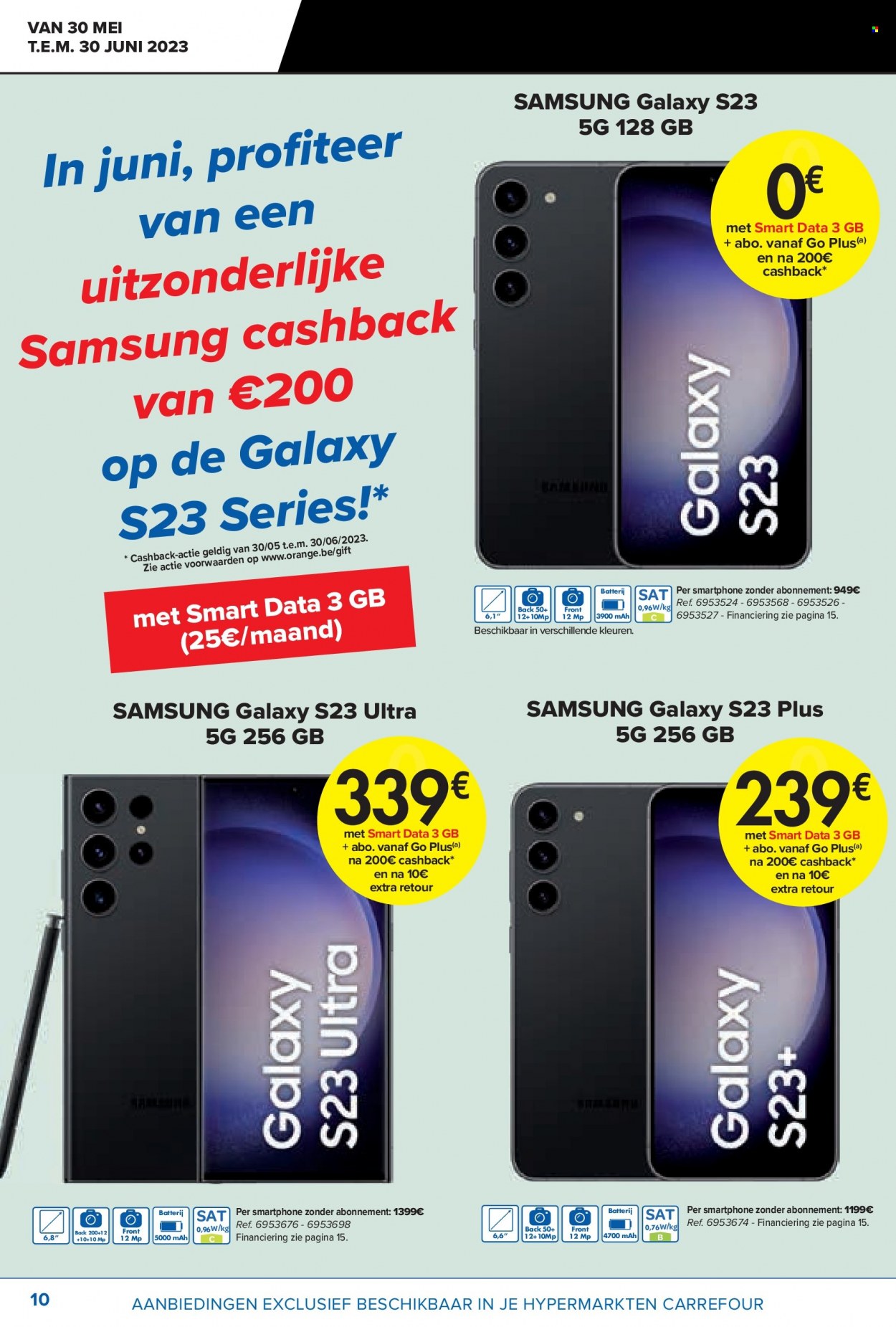 Catalogue Carrefour hypermarkt - 30.5.2023 - 30.6.2023. Page 10.