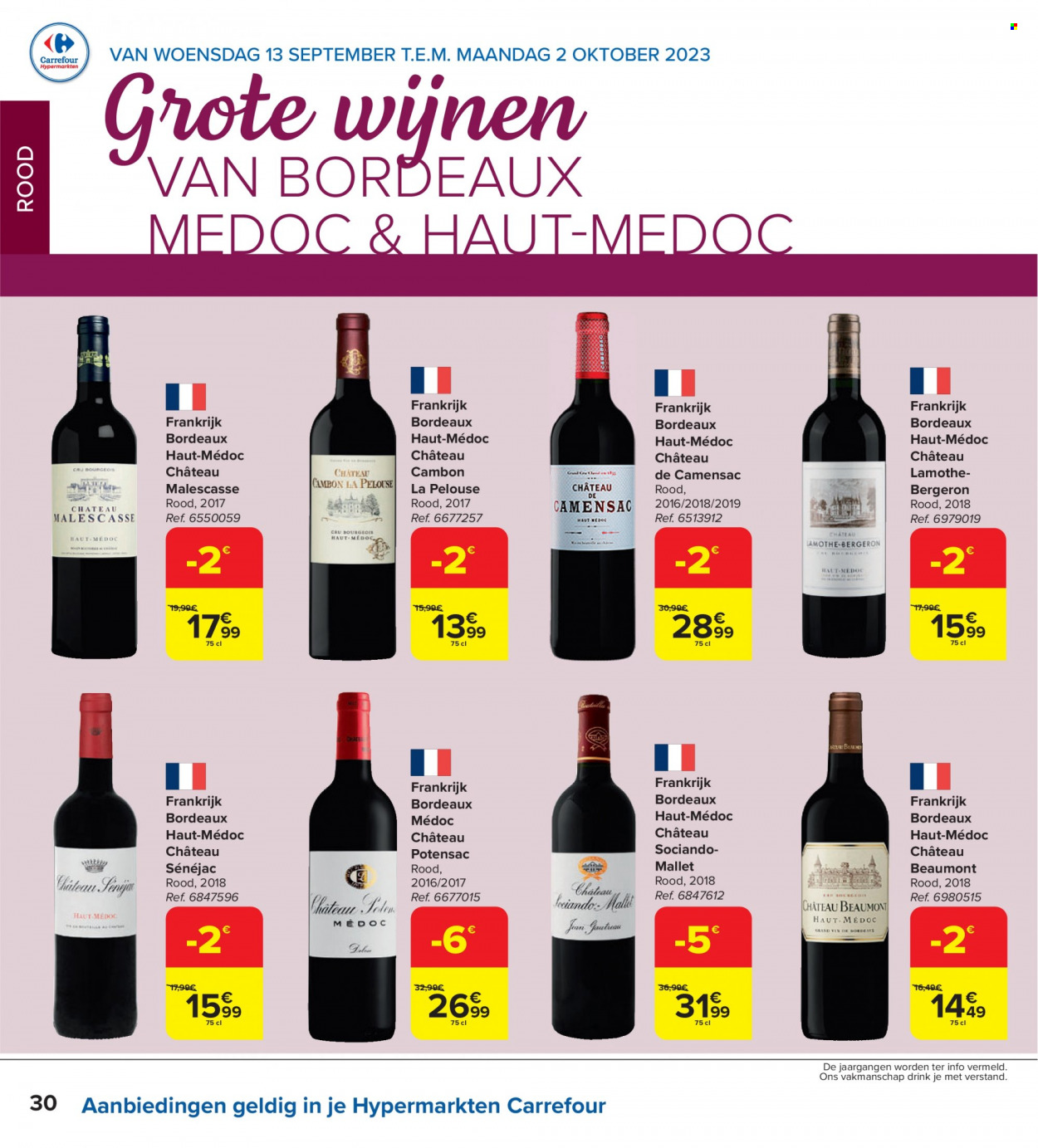 Catalogue Carrefour hypermarkt - 13.9.2023 - 2.10.2023. Page 2.