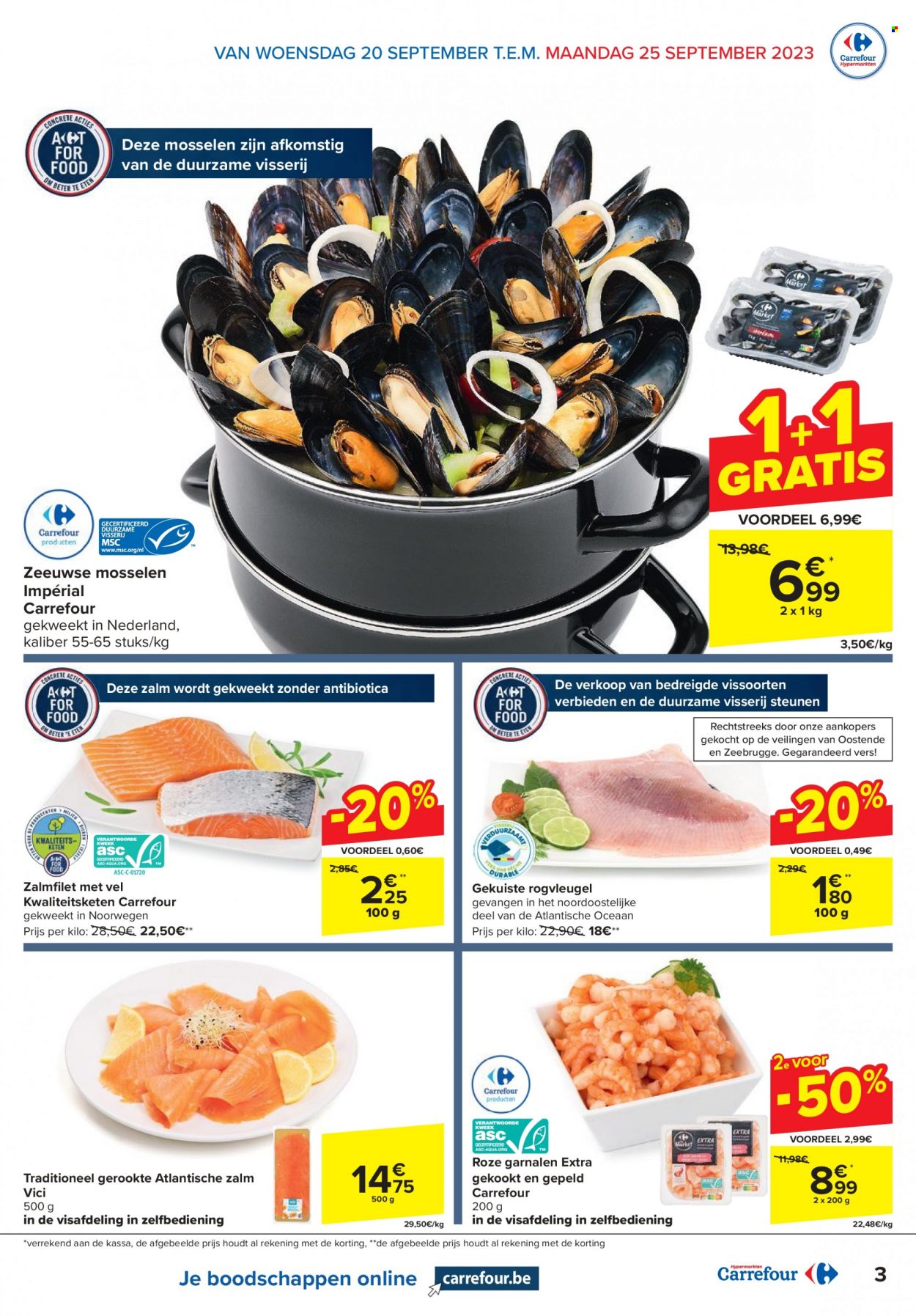 Catalogue Carrefour hypermarkt - 20.9.2023 - 2.10.2023. Page 3.