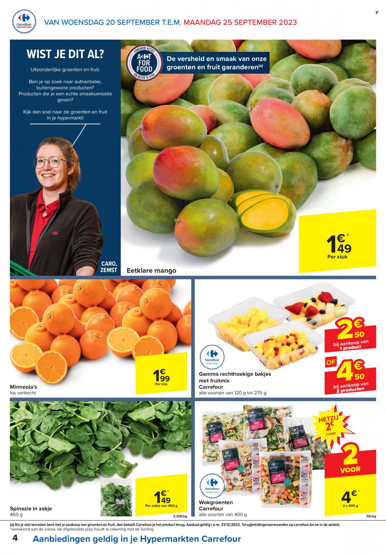Catalogue Carrefour hypermarkt - 20.9.2023 - 2.10.2023. Page 4.
