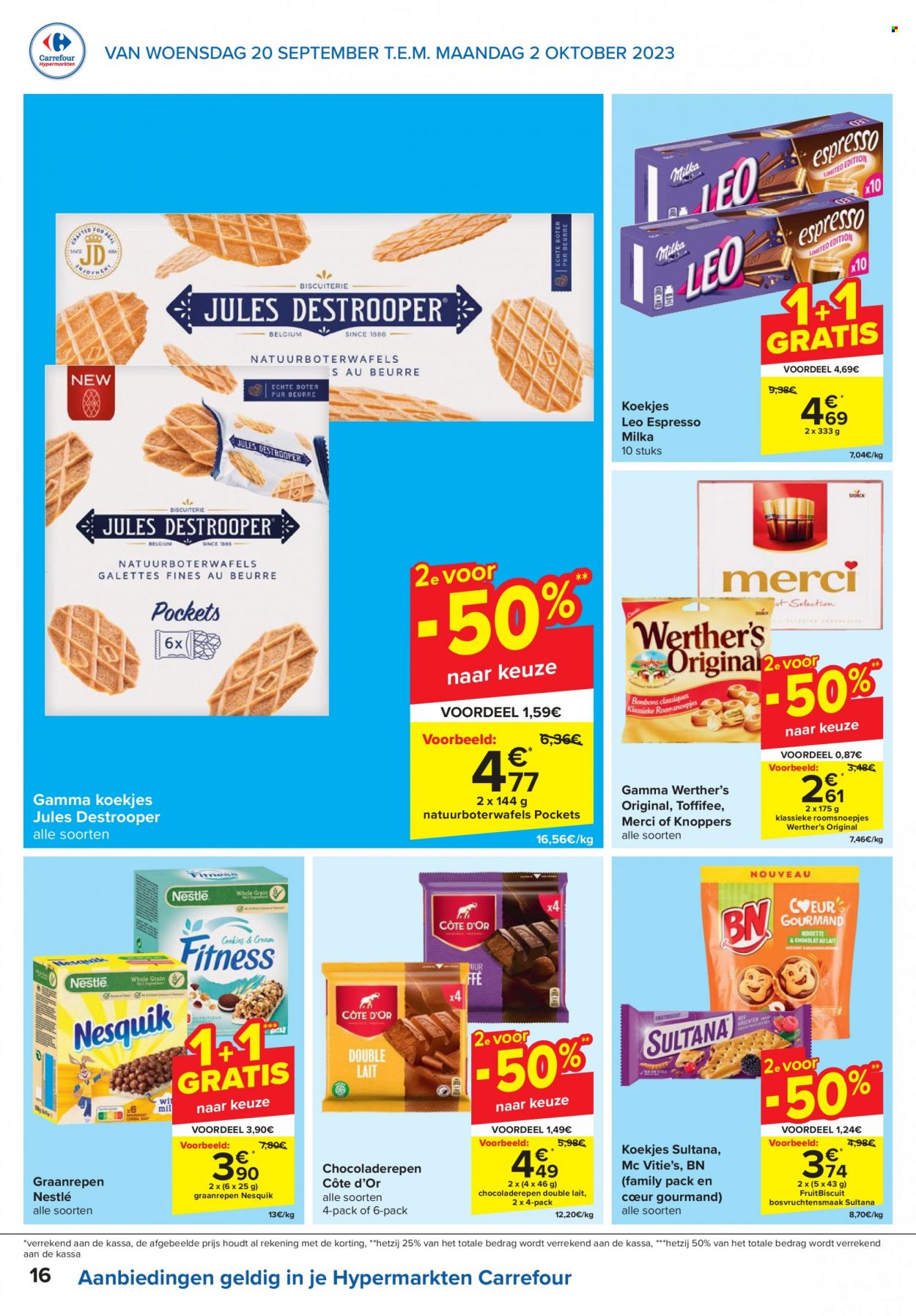 Catalogue Carrefour hypermarkt - 20.9.2023 - 2.10.2023. Page 16.