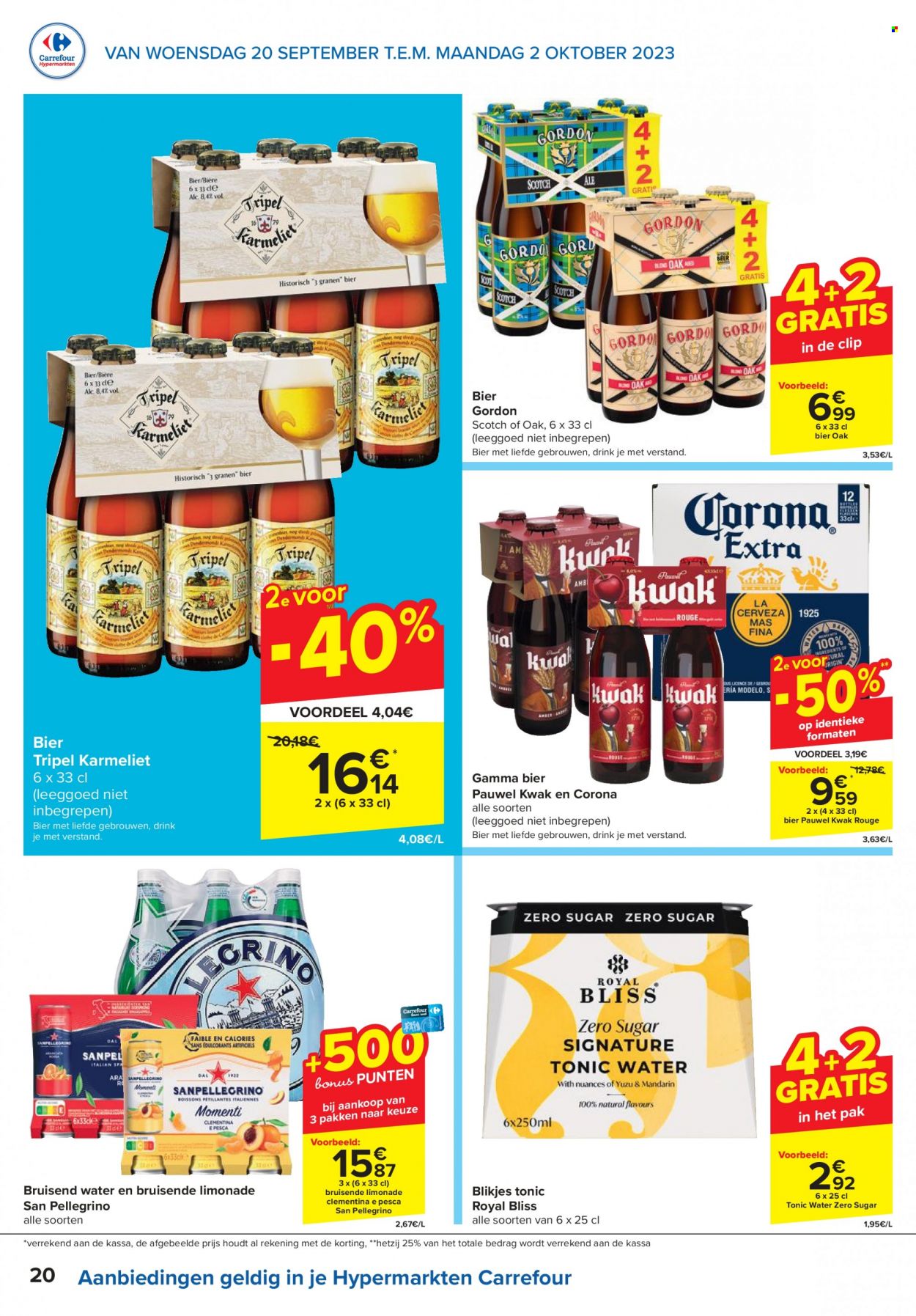 Catalogue Carrefour hypermarkt - 20.9.2023 - 2.10.2023. Page 20.
