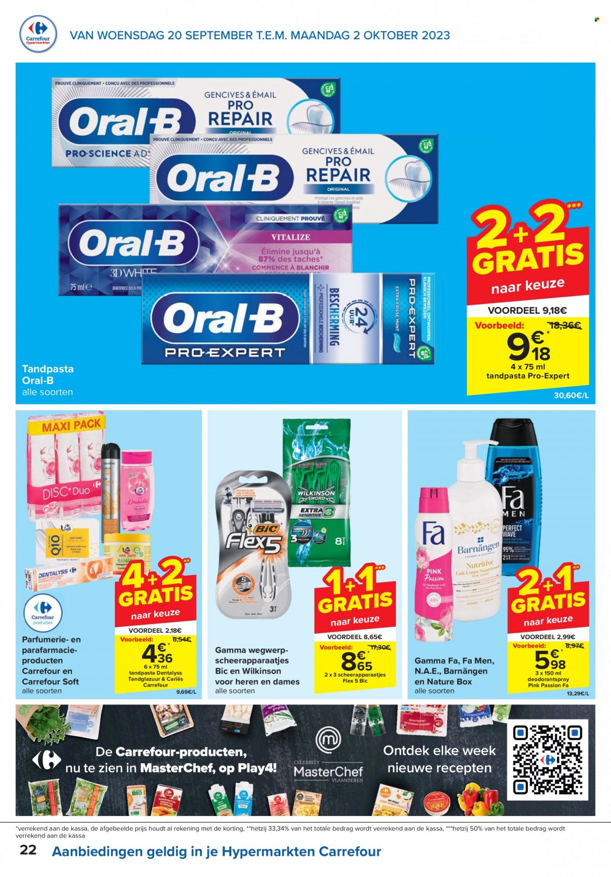 Catalogue Carrefour hypermarkt - 20.9.2023 - 2.10.2023. Page 22.