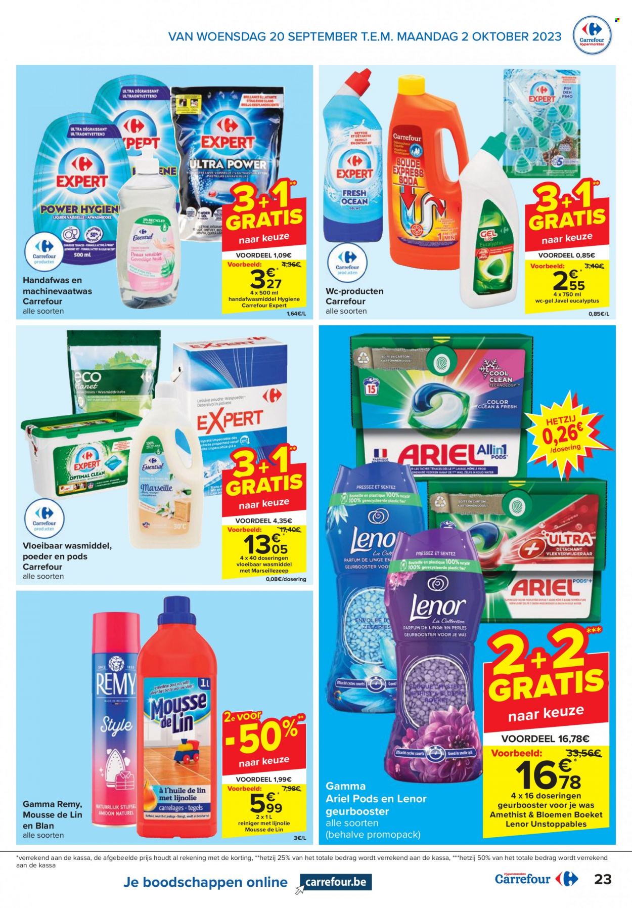 Catalogue Carrefour hypermarkt - 20.9.2023 - 2.10.2023. Page 23.