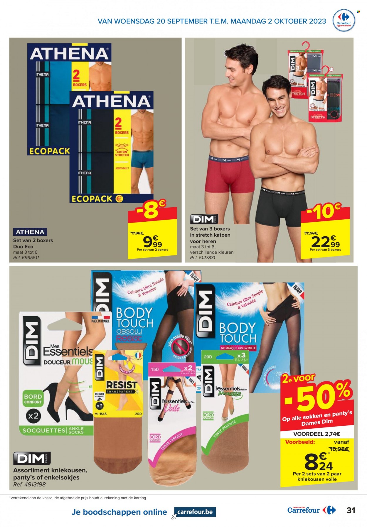 Catalogue Carrefour hypermarkt - 20.9.2023 - 2.10.2023. Page 31.