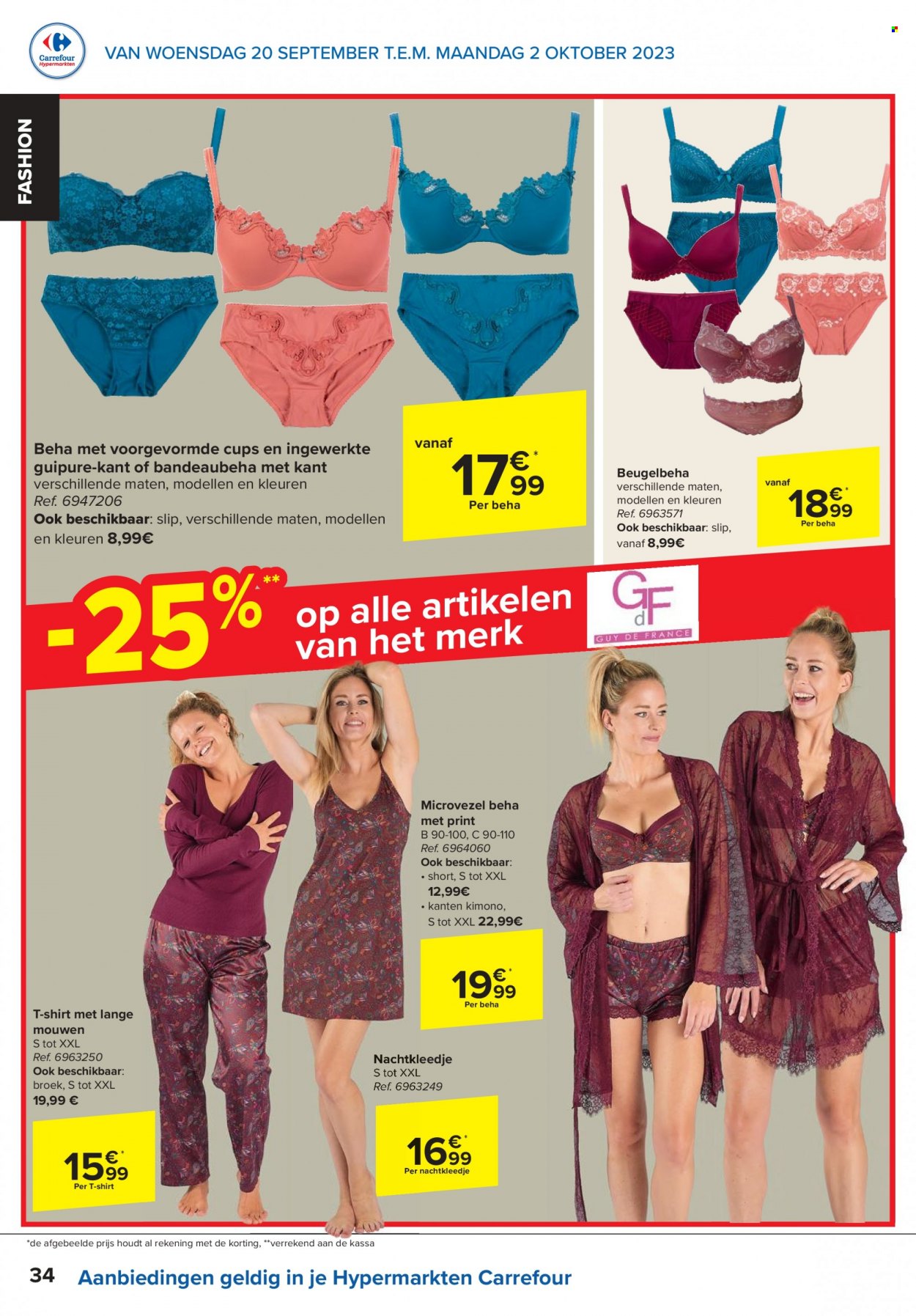 Catalogue Carrefour hypermarkt - 20.9.2023 - 2.10.2023. Page 34.