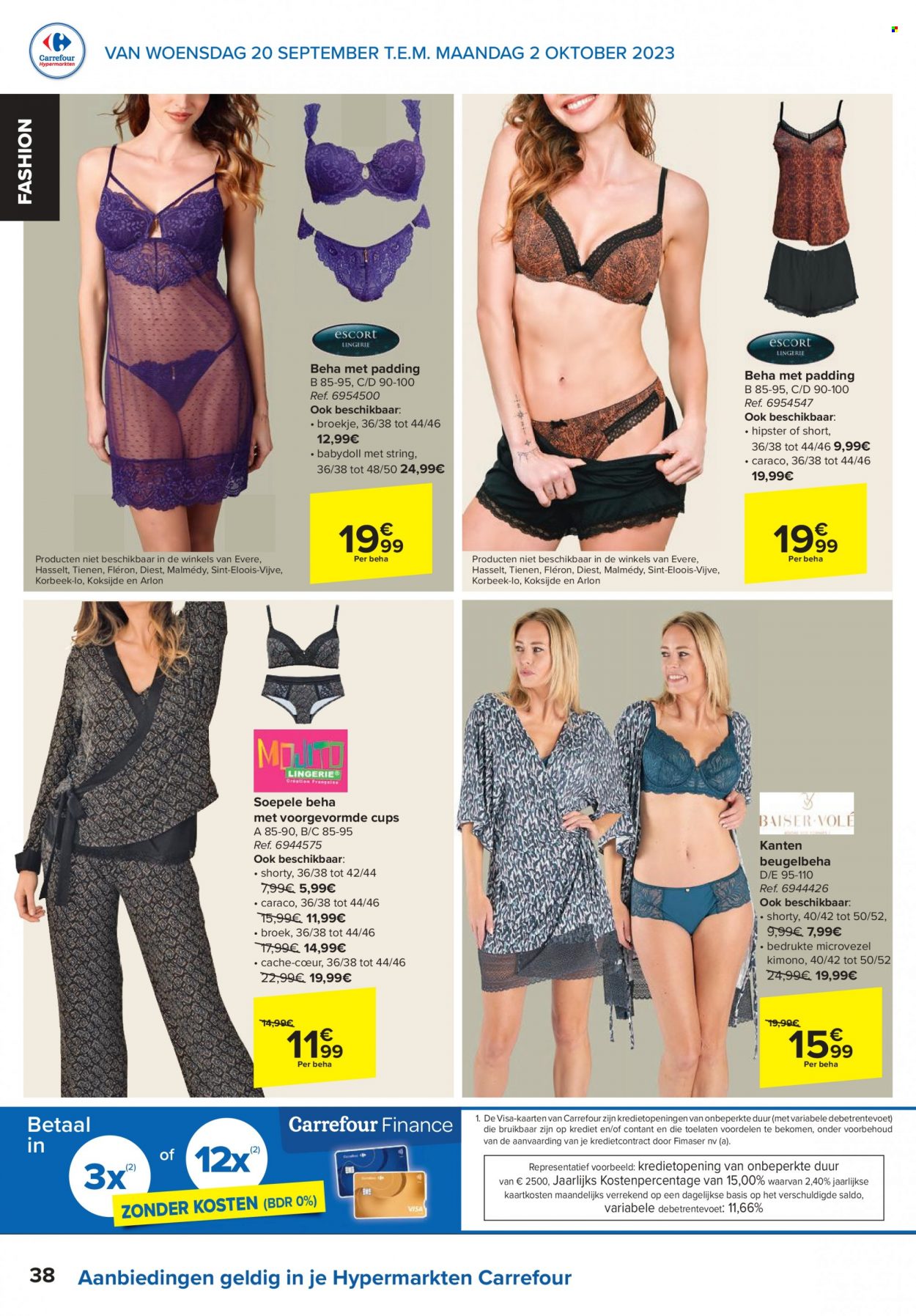 Catalogue Carrefour hypermarkt - 20.9.2023 - 2.10.2023. Page 38.