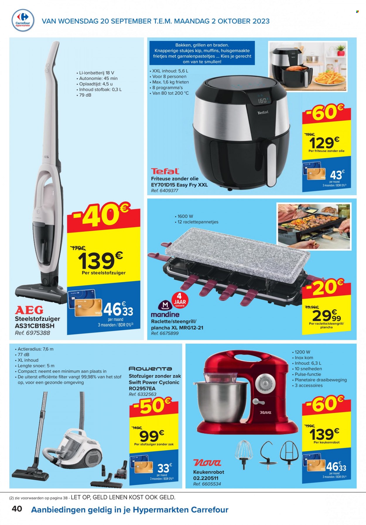 Catalogue Carrefour hypermarkt - 20.9.2023 - 2.10.2023. Page 40.