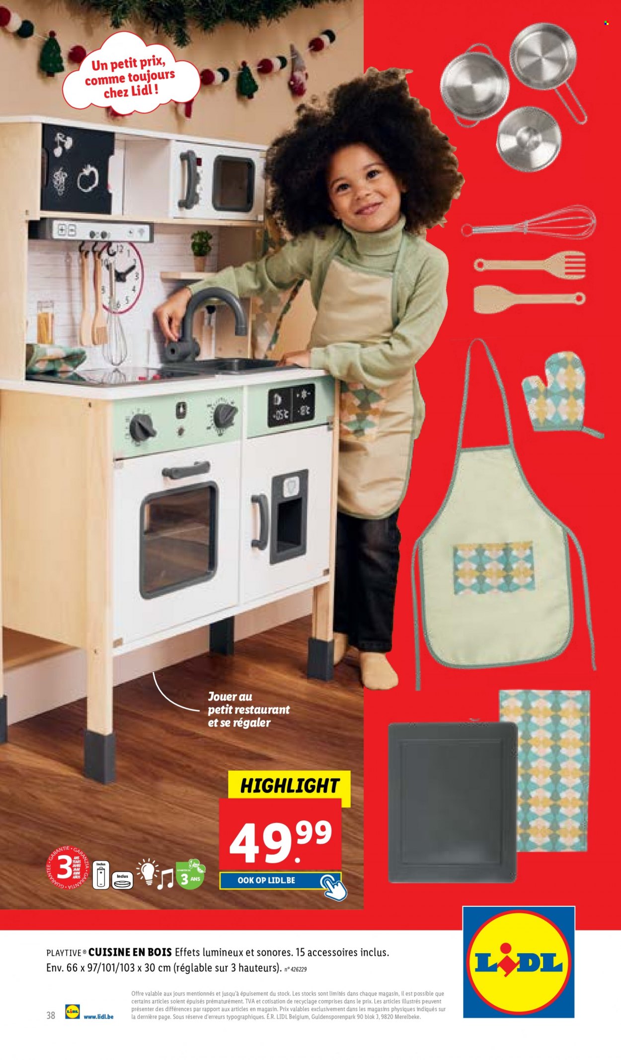 Catalogue Lidl. Page 38.