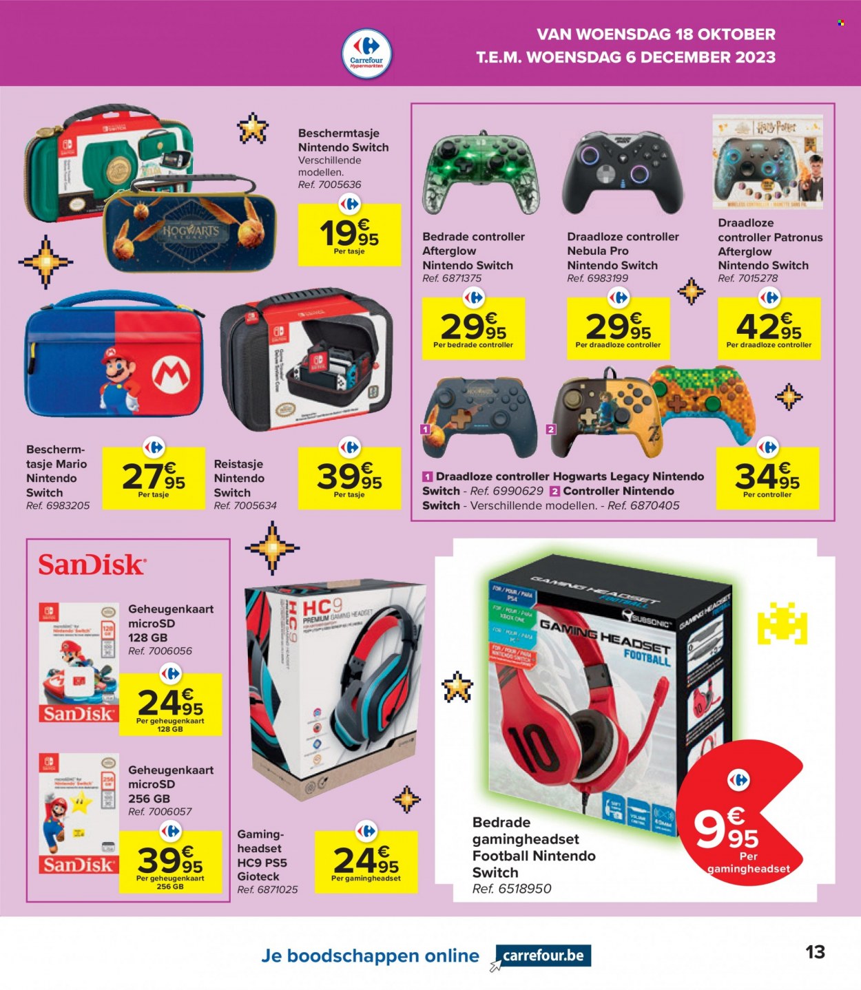 Catalogue Carrefour hypermarkt - 18.10.2023 - 6.12.2023. Page 13.