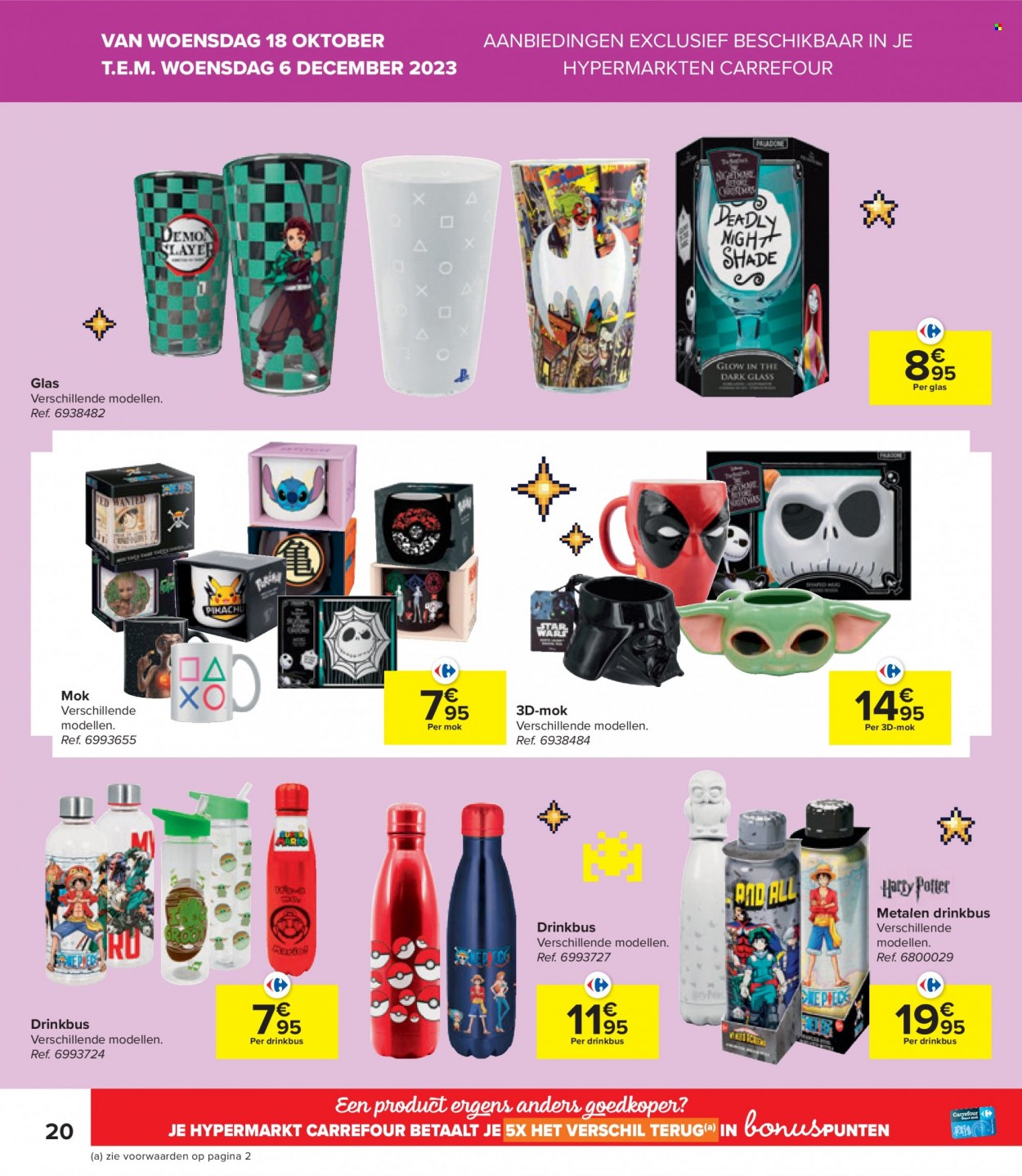 Catalogue Carrefour hypermarkt - 18.10.2023 - 6.12.2023. Page 20.