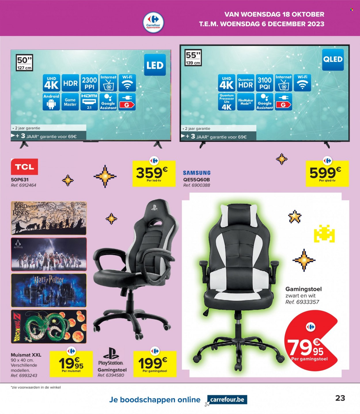 Catalogue Carrefour hypermarkt - 18.10.2023 - 6.12.2023. Page 23.