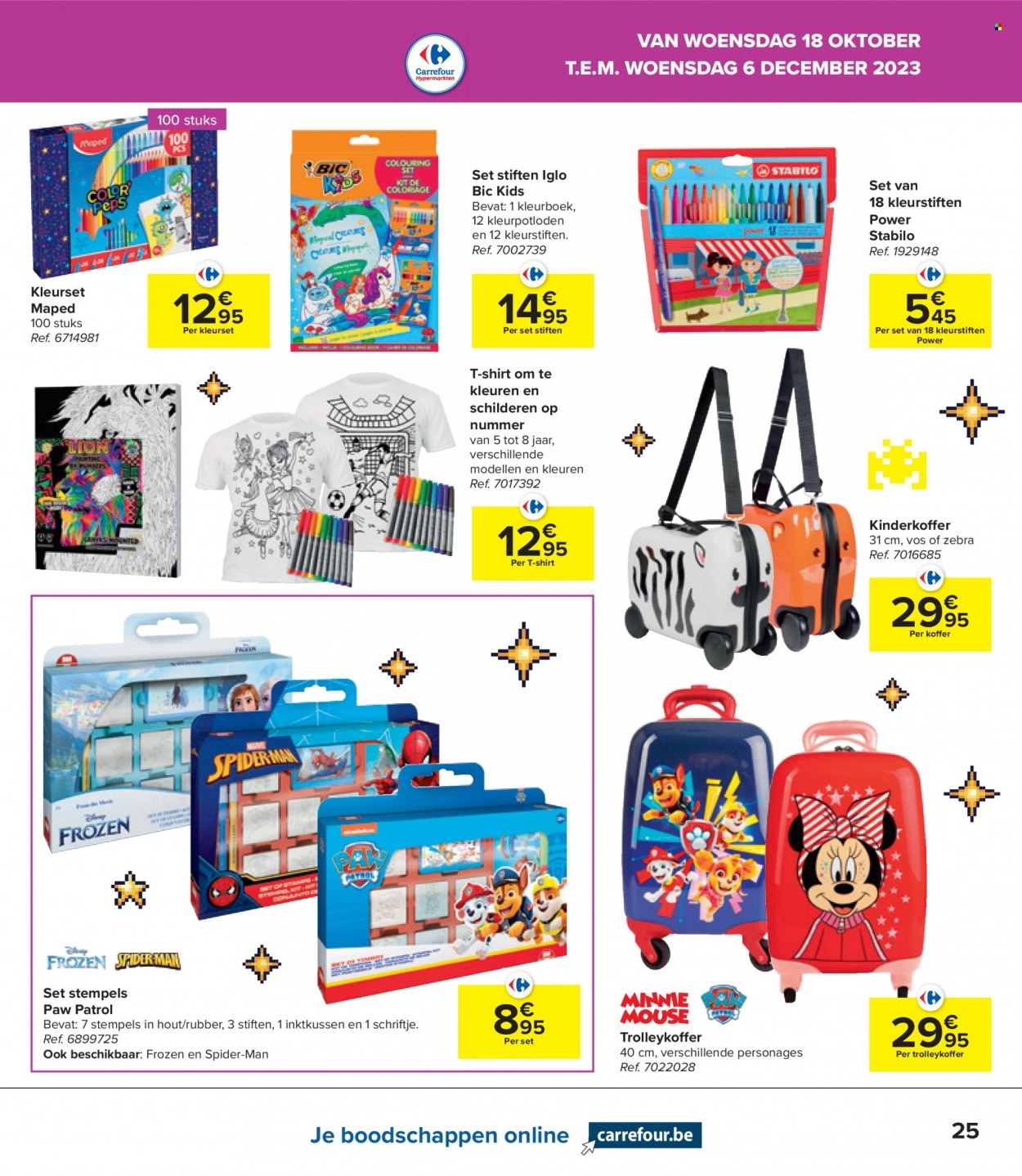 Catalogue Carrefour hypermarkt - 18.10.2023 - 6.12.2023. Page 25.