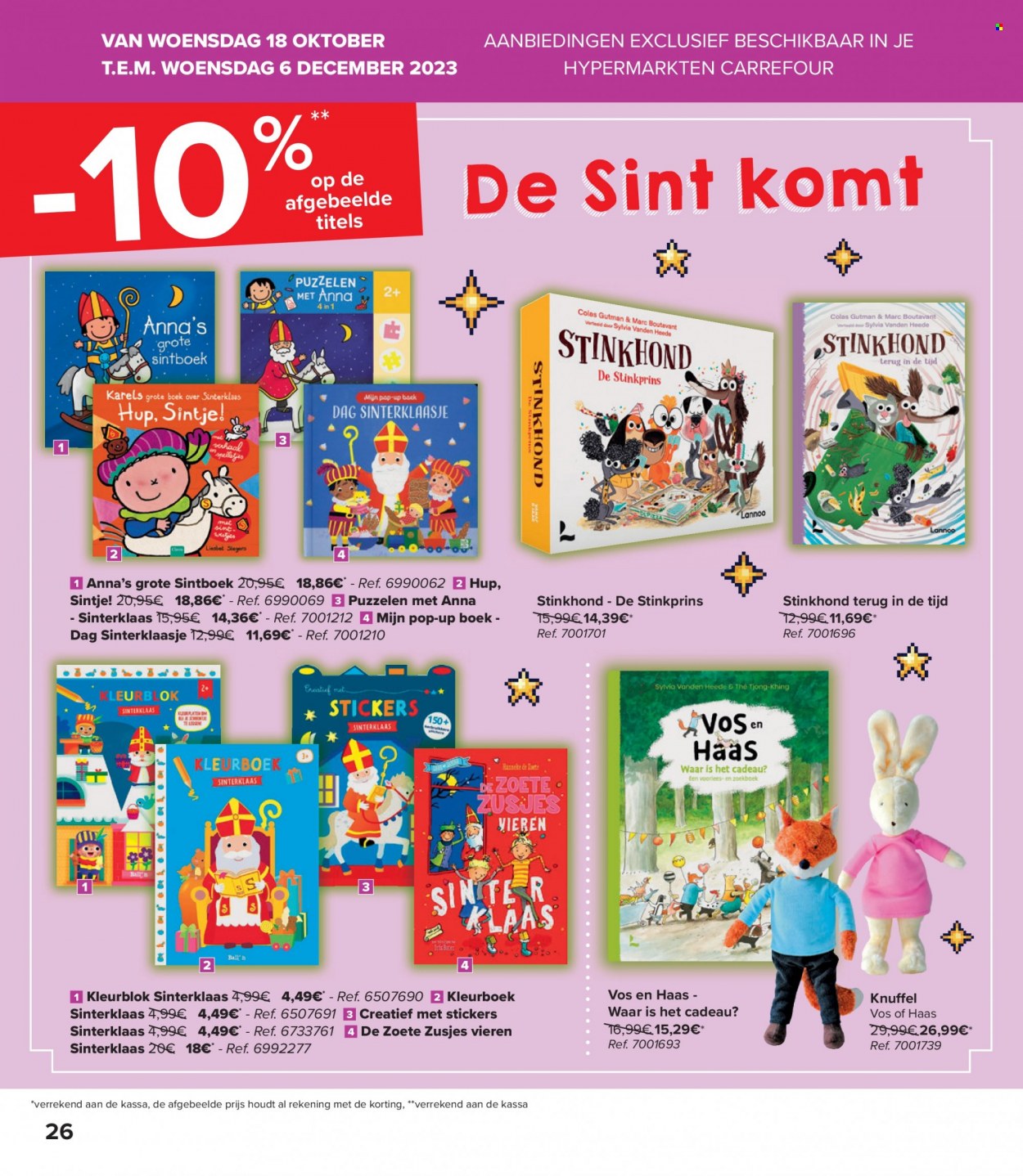 Catalogue Carrefour hypermarkt - 18.10.2023 - 6.12.2023. Page 26.