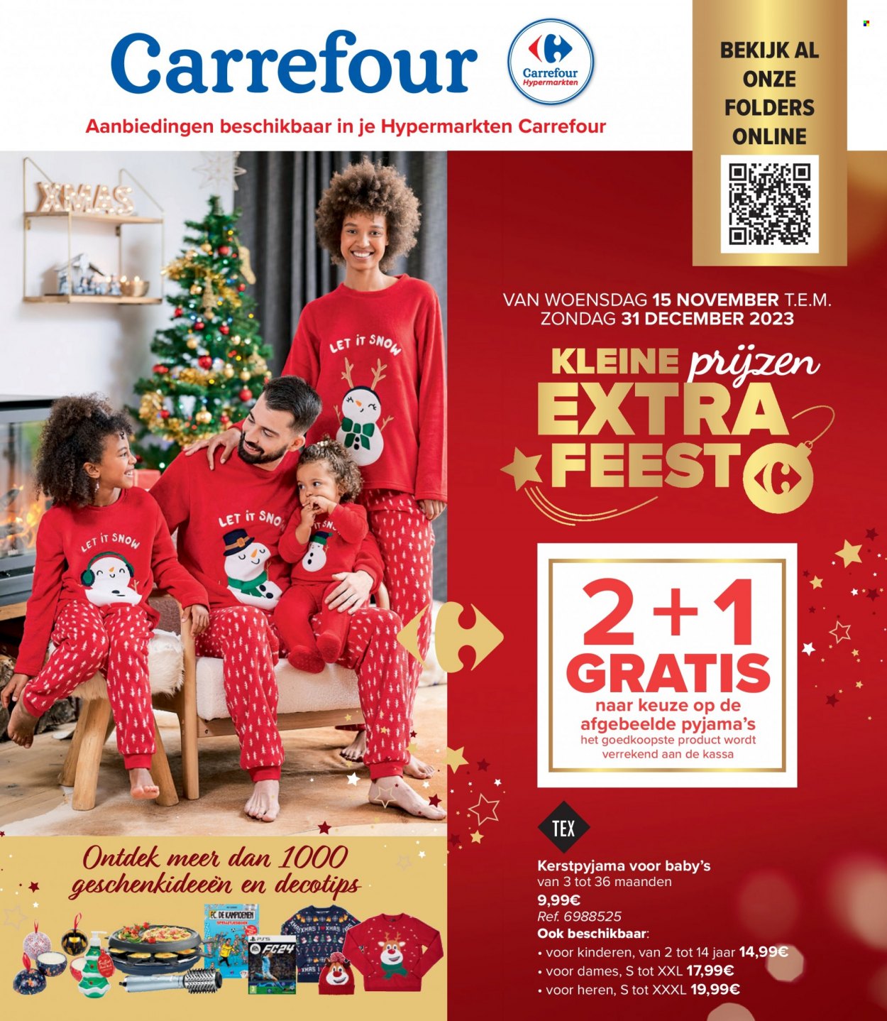 Catalogue Carrefour hypermarkt - 15.11.2023 - 31.12.2023. Page 1.