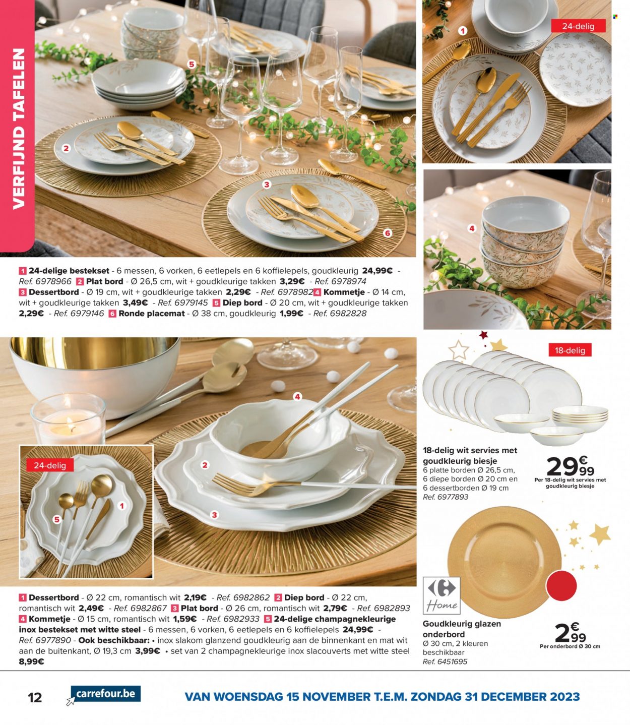 Catalogue Carrefour hypermarkt - 15.11.2023 - 31.12.2023. Page 12.