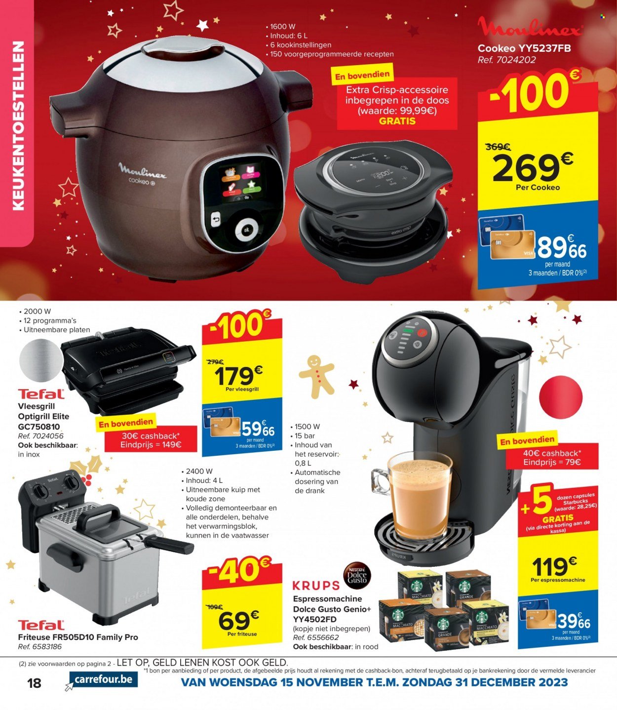 Catalogue Carrefour hypermarkt - 15.11.2023 - 31.12.2023. Page 18.