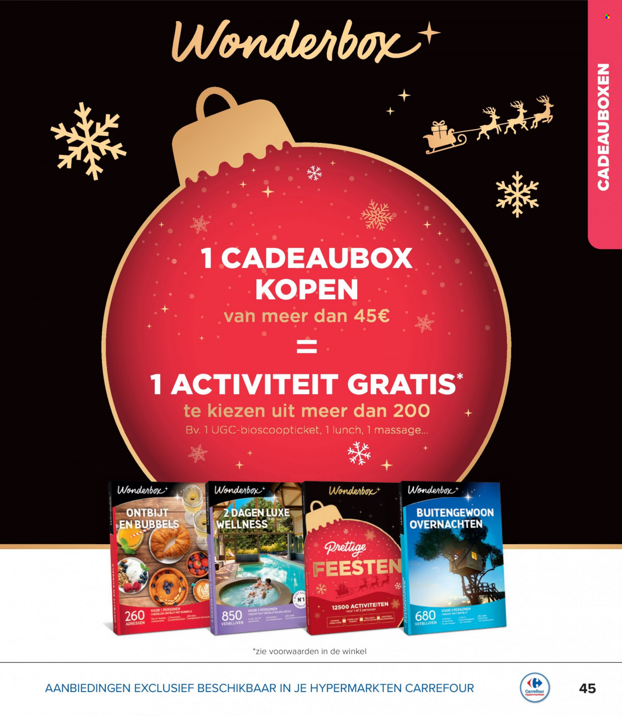 Catalogue Carrefour hypermarkt - 15.11.2023 - 31.12.2023. Page 45.