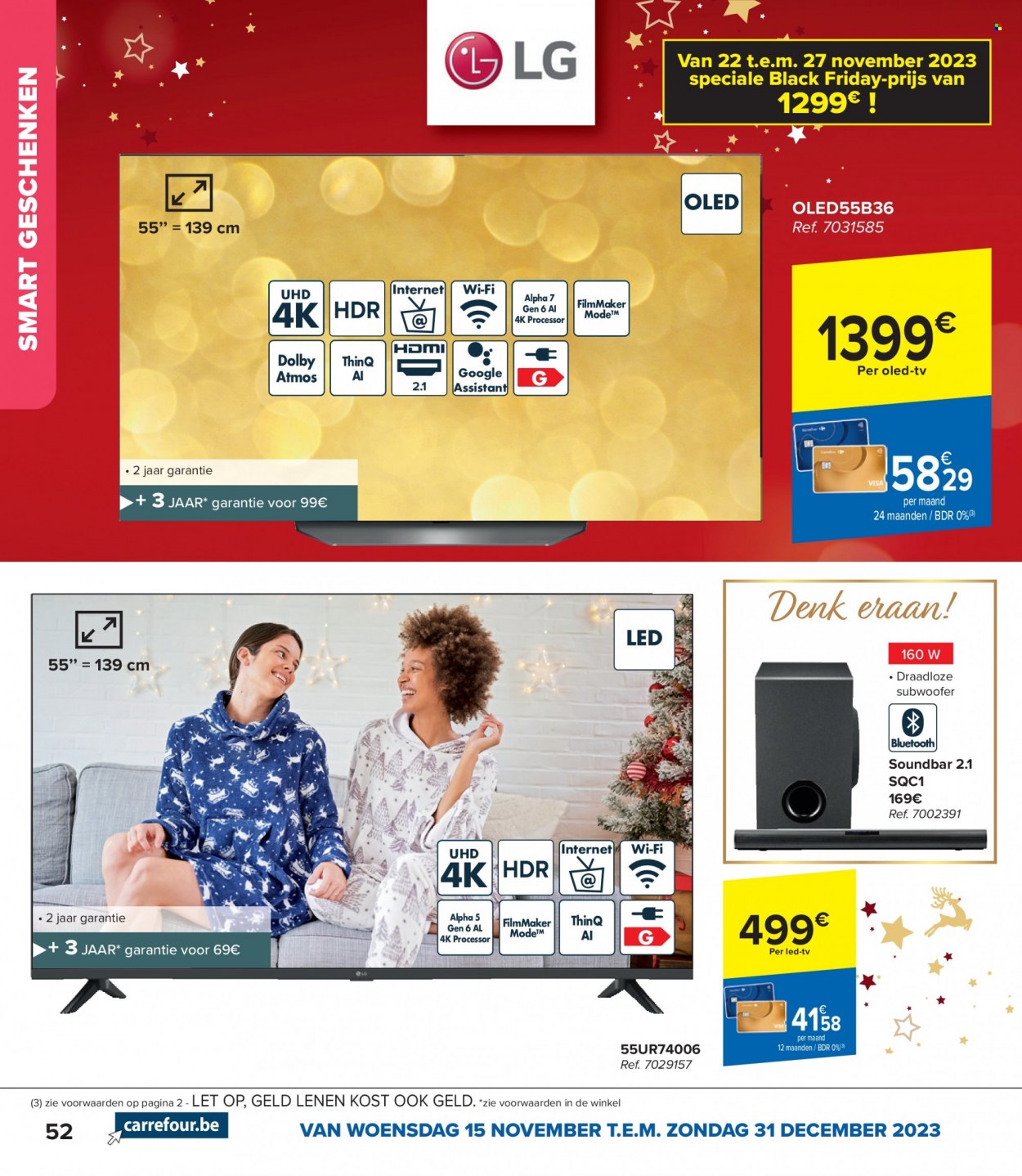 Catalogue Carrefour hypermarkt - 15.11.2023 - 31.12.2023. Page 52.