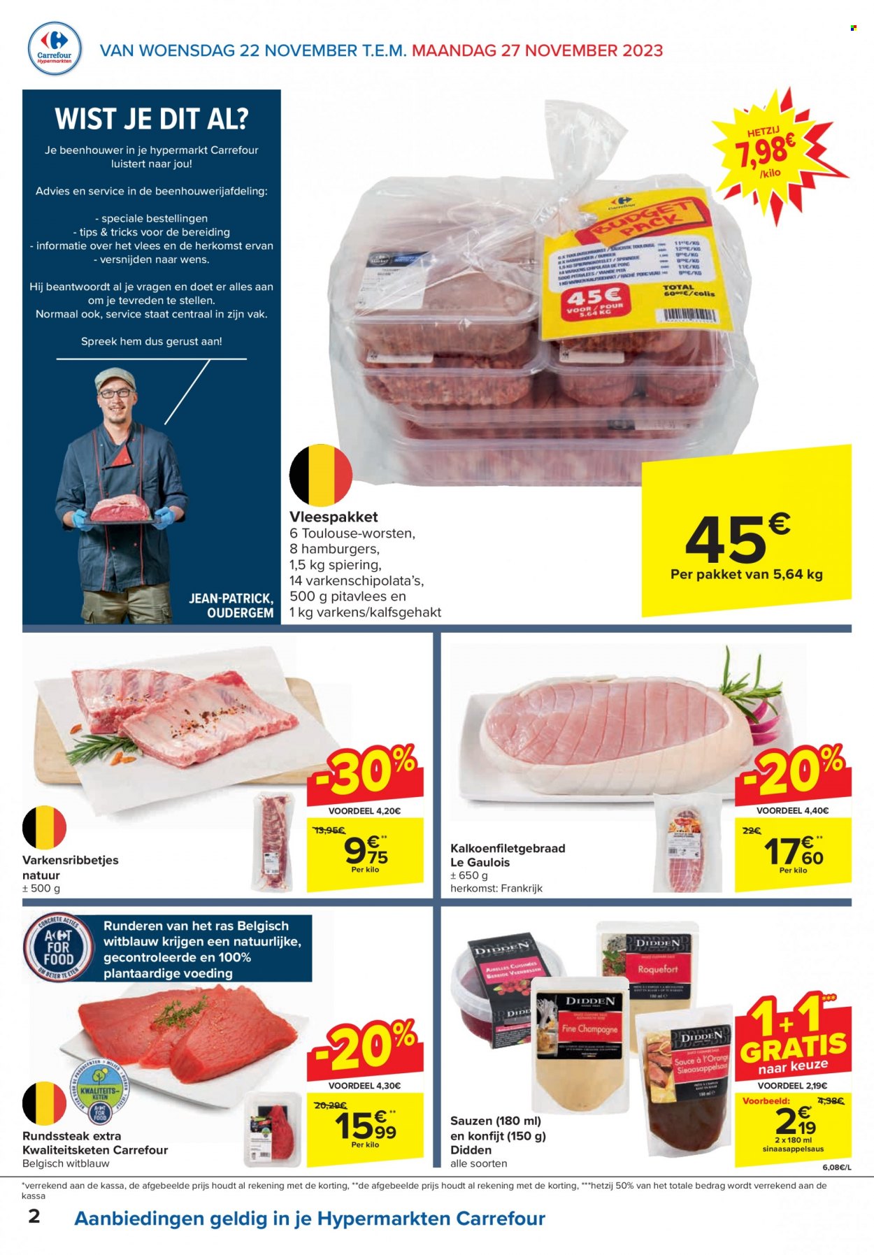 Catalogue Carrefour hypermarkt - 22.11.2023 - 4.12.2023. Page 2.