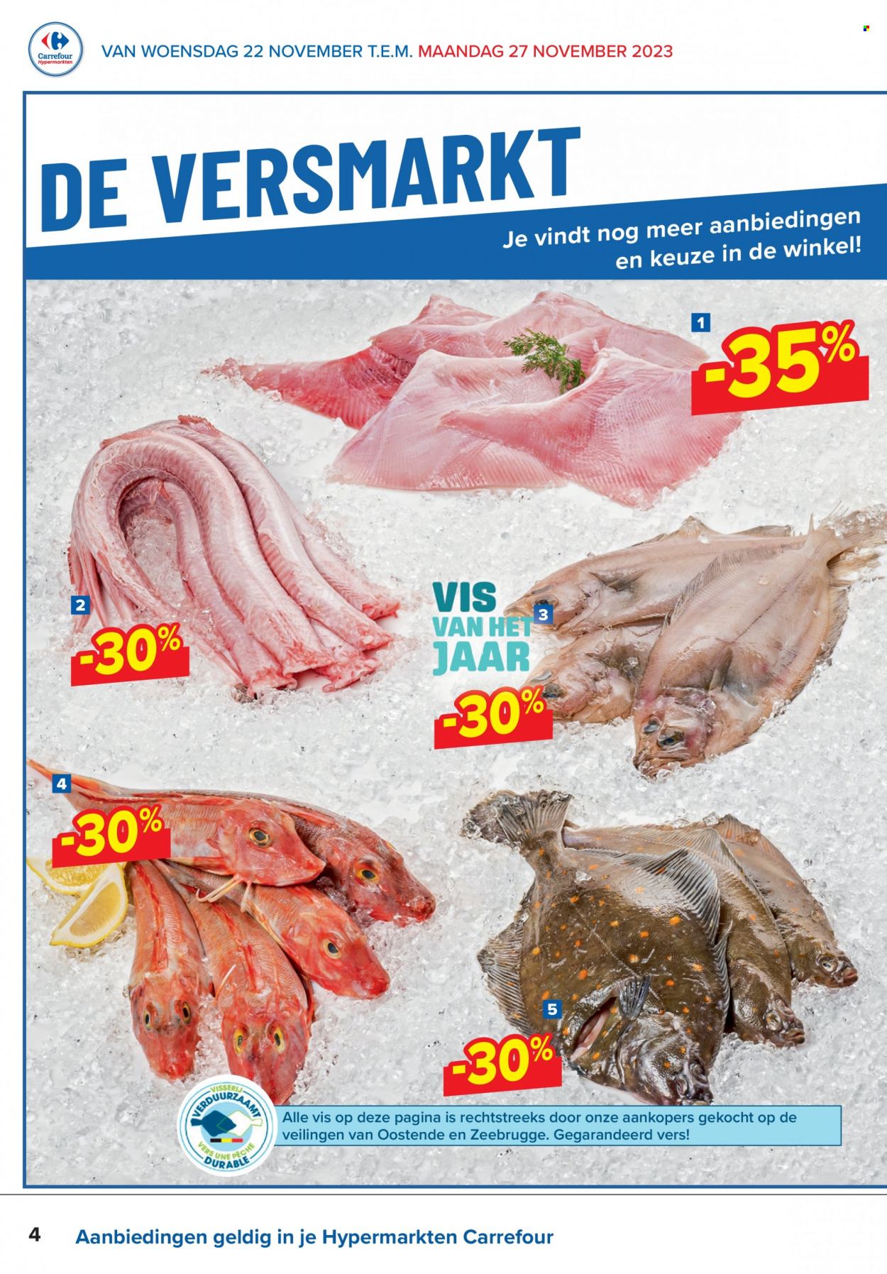 Catalogue Carrefour hypermarkt - 22.11.2023 - 4.12.2023. Page 4.