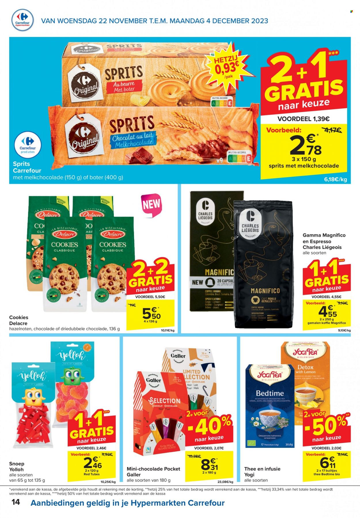 Catalogue Carrefour hypermarkt - 22.11.2023 - 4.12.2023. Page 14.