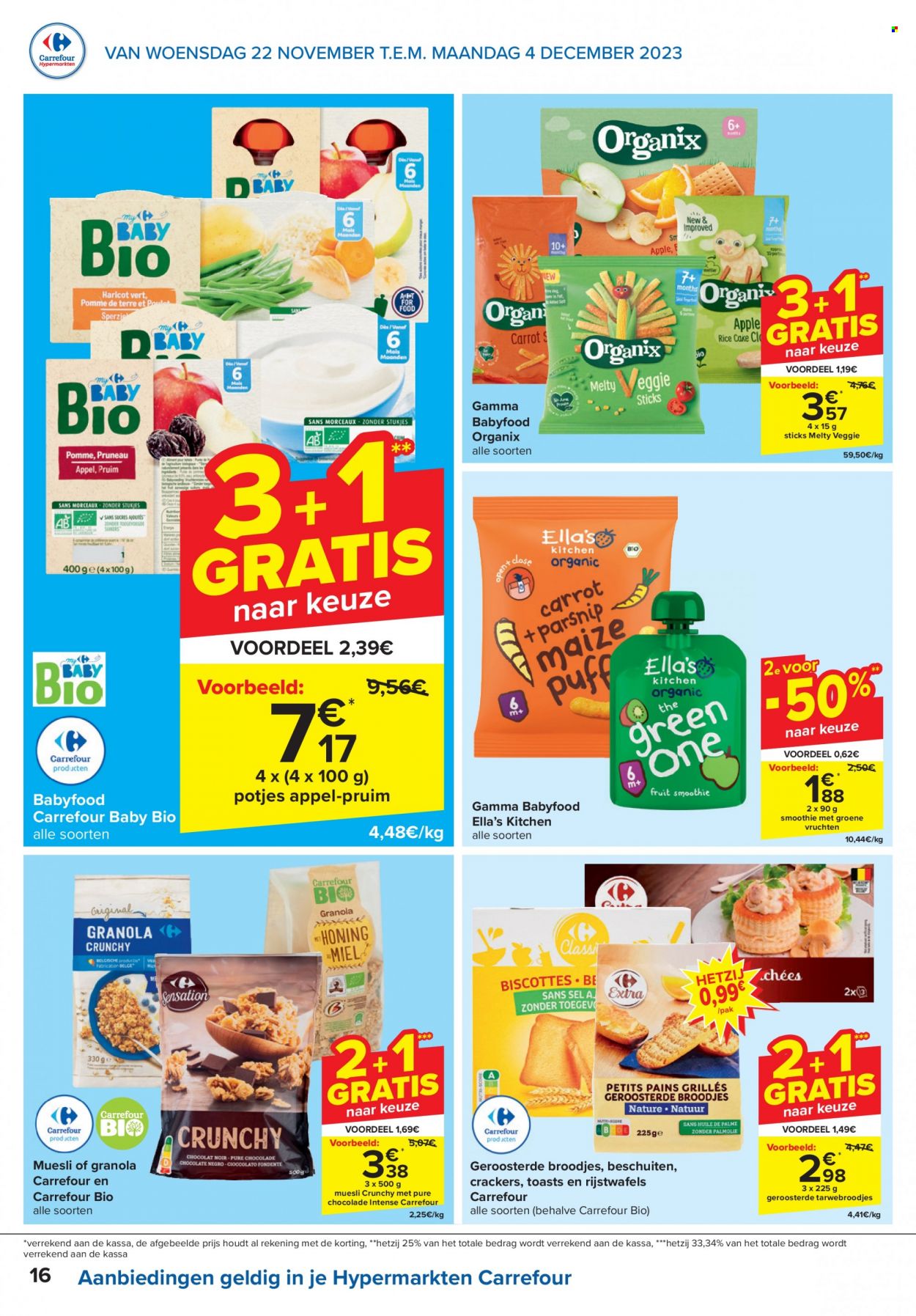 Catalogue Carrefour hypermarkt - 22.11.2023 - 4.12.2023. Page 16.