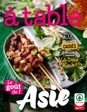 SPAR - À TABLE - magazine