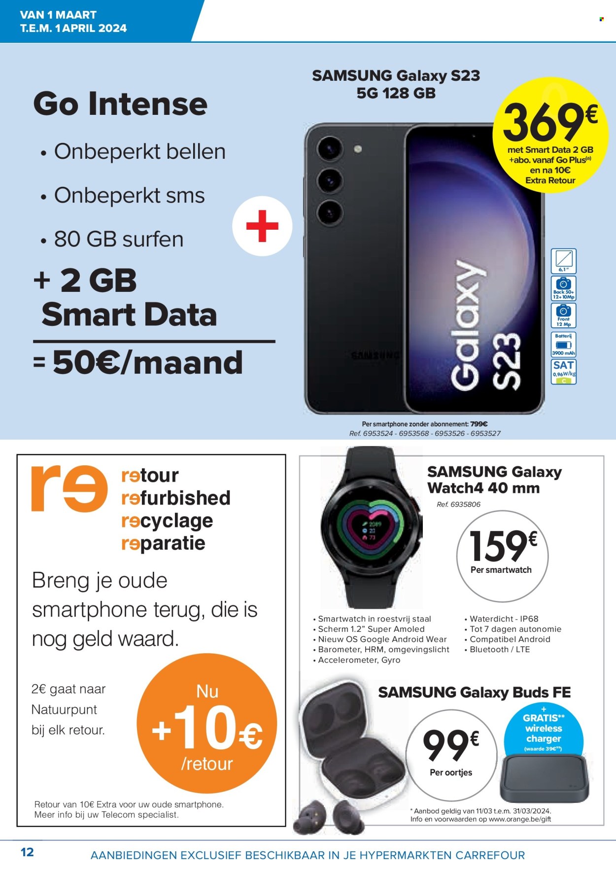 Catalogue Carrefour hypermarkt - 1.3.2024 - 1.4.2024. Page 12.